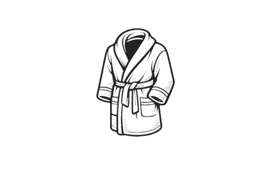 Peignoir.