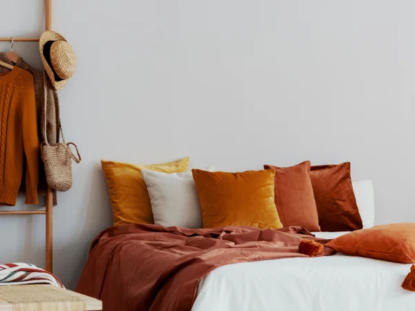 Décoration chambre d'hôtel sur mesure voyage au sahel