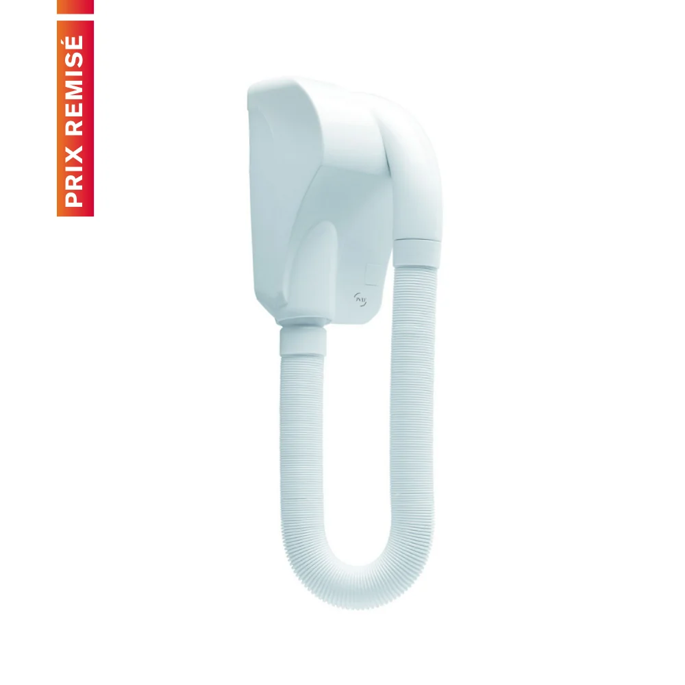 Base sèche-cheveux Caraïbe - blanc