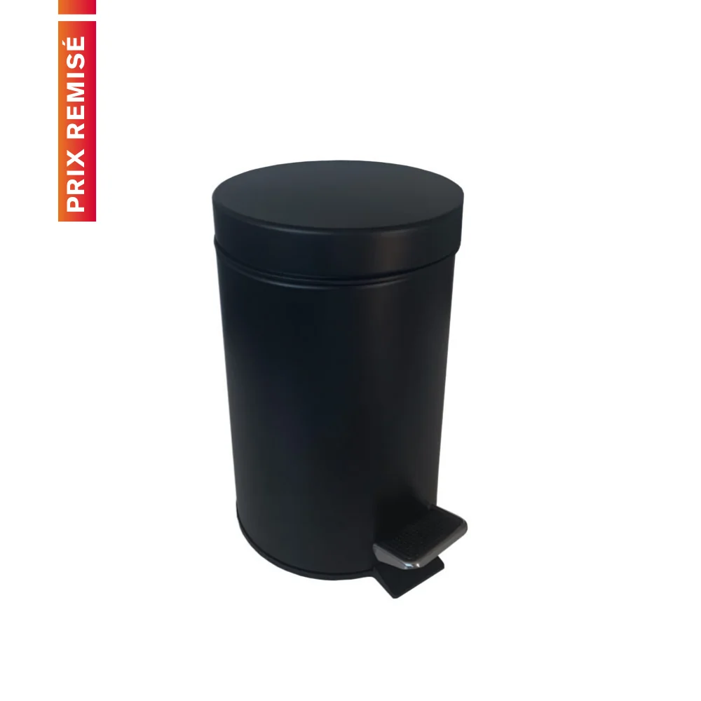 Collecteur à pédale 3L - blanc