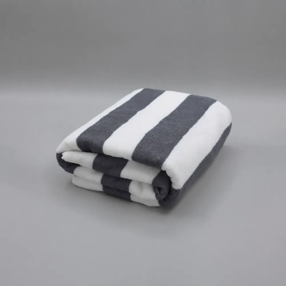 BALI NG DRAP DE PLAGE RAYE ANTHRACITE / BLANC