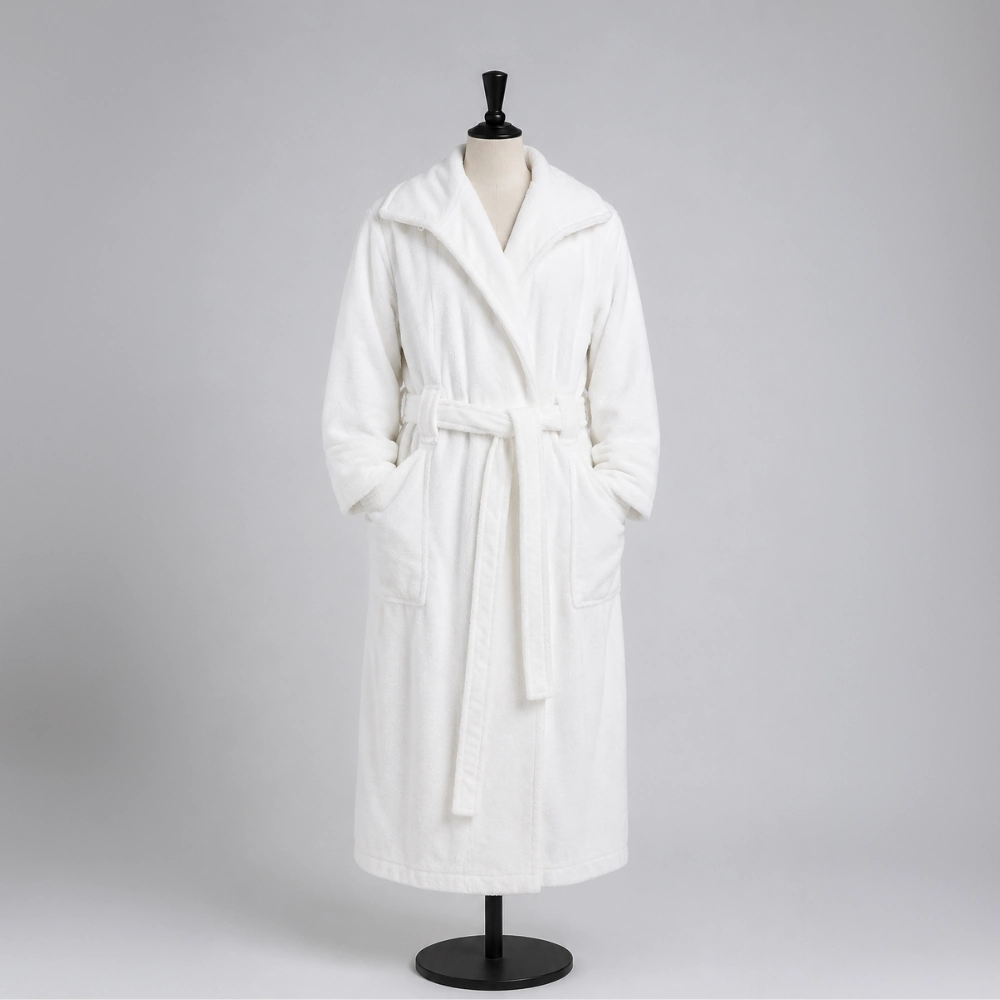 Peignoir hôtel homme col châle - Halley