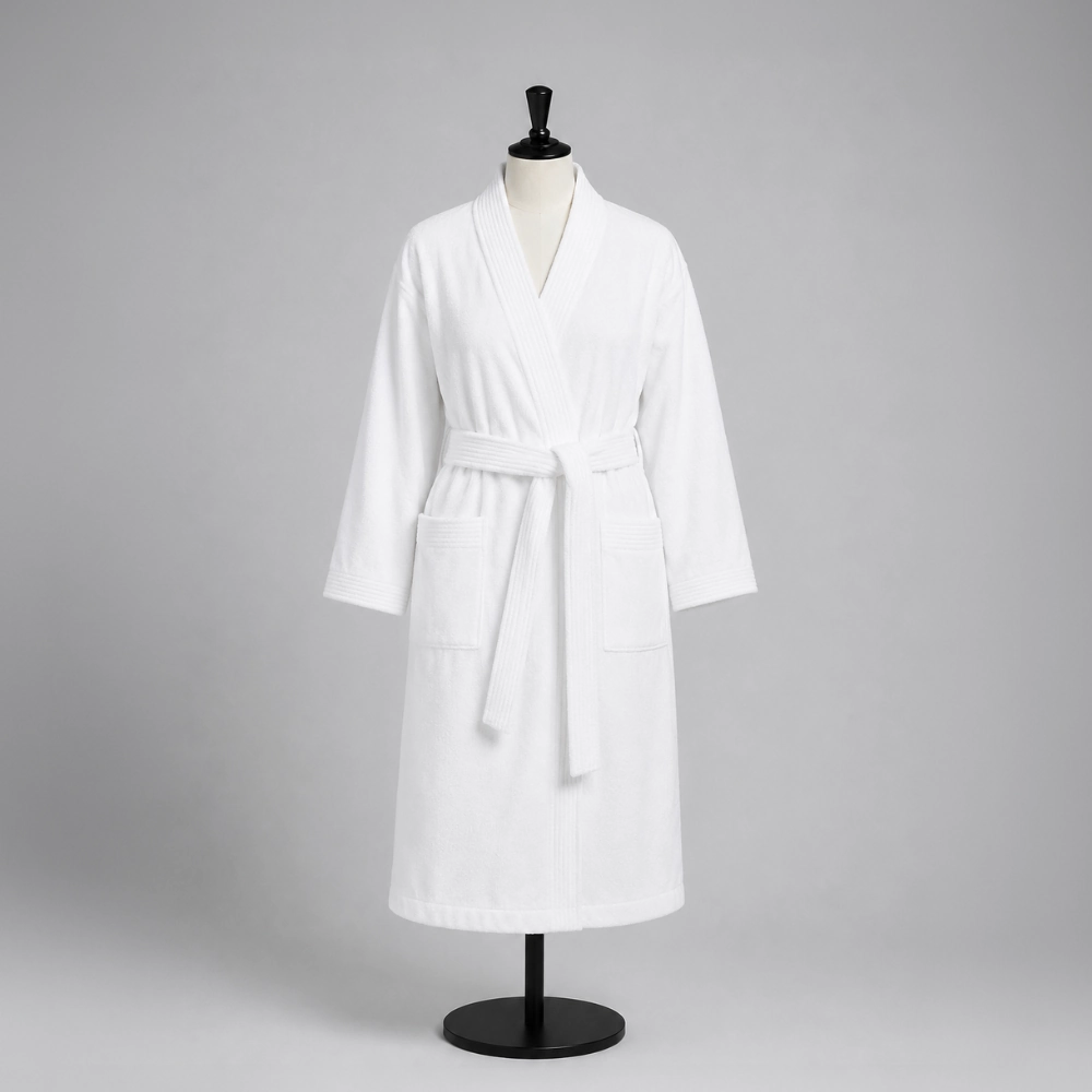 Peignoir Lusso forme kimono