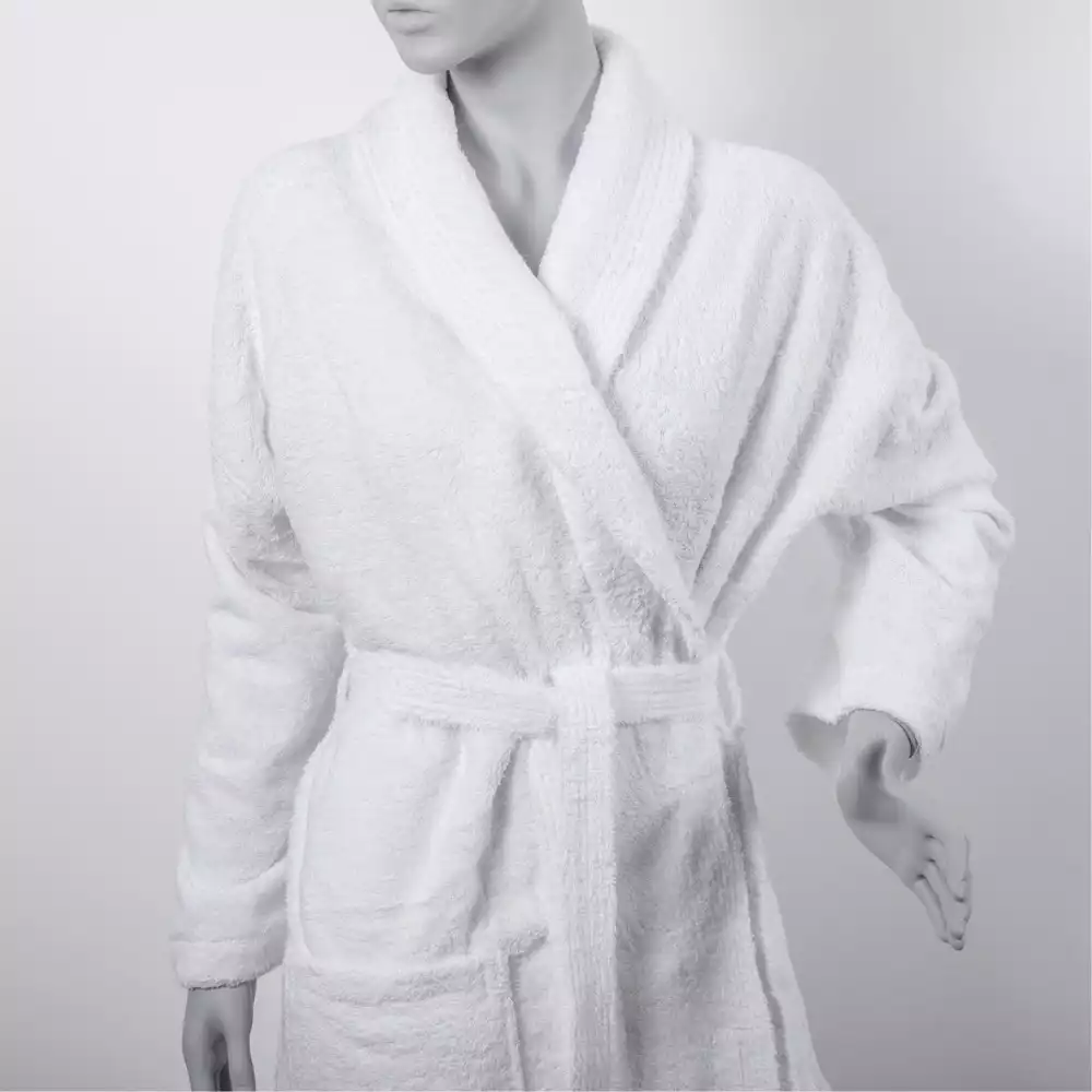 Peignoir Paola col châle