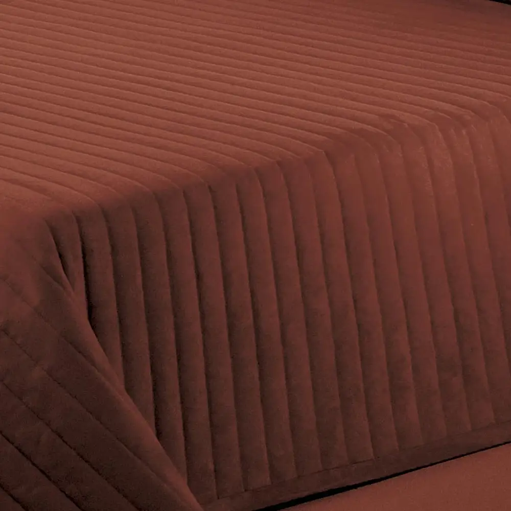 Couvre-lit matelassé Tildou Square - crème