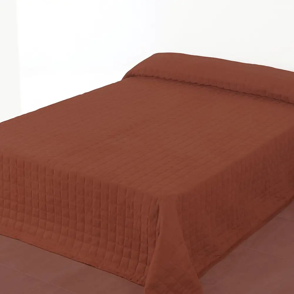 Couvre-lit matelassé Tildou Square - crème