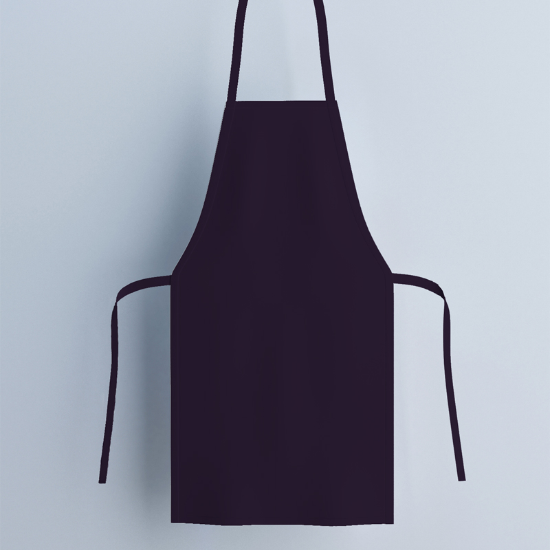 Tablier Valet bleu sans poche