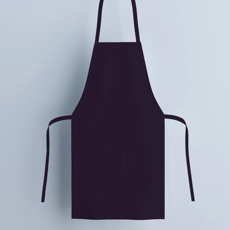 Tablier de cuisine pro Valet bleu sans poche