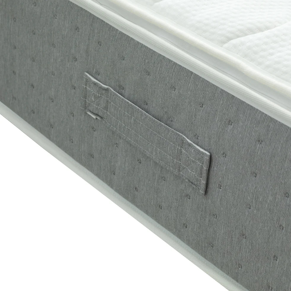 Pack matelas hôtel ressorts + surmatelas zippé IMPERATRICE - 90x200