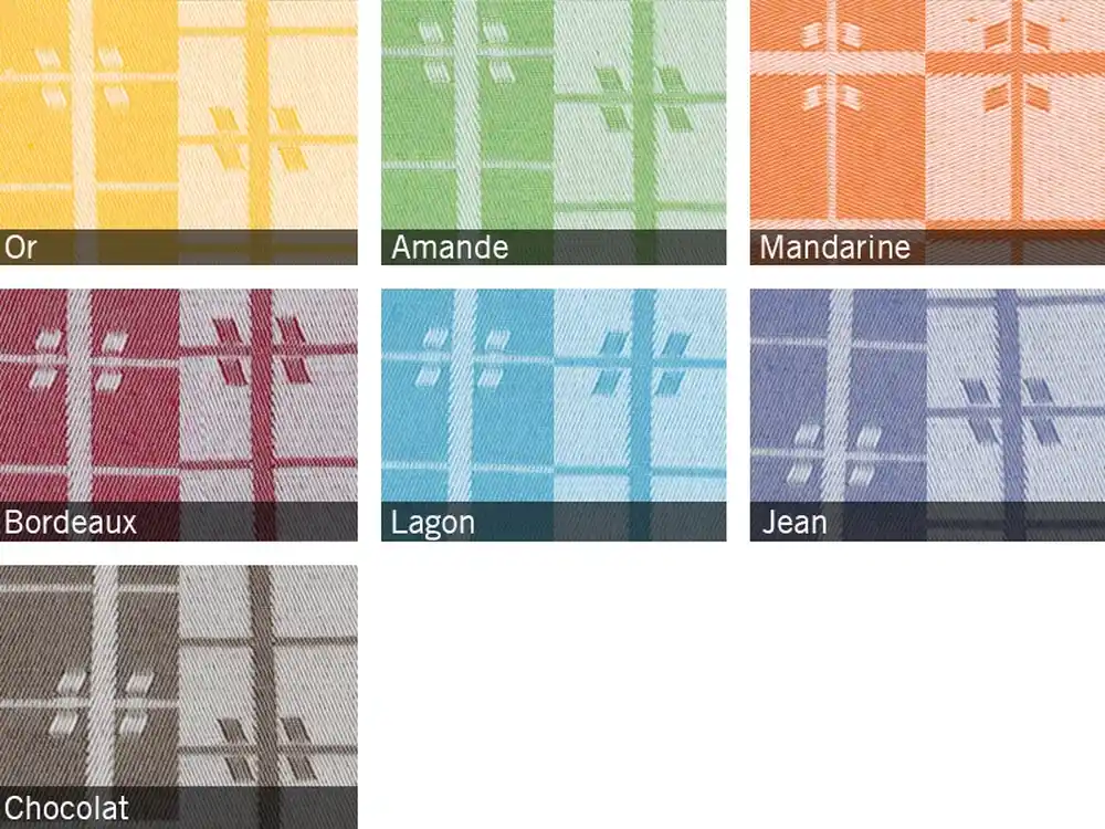 Jeté de lit Babel jacquard - blanc