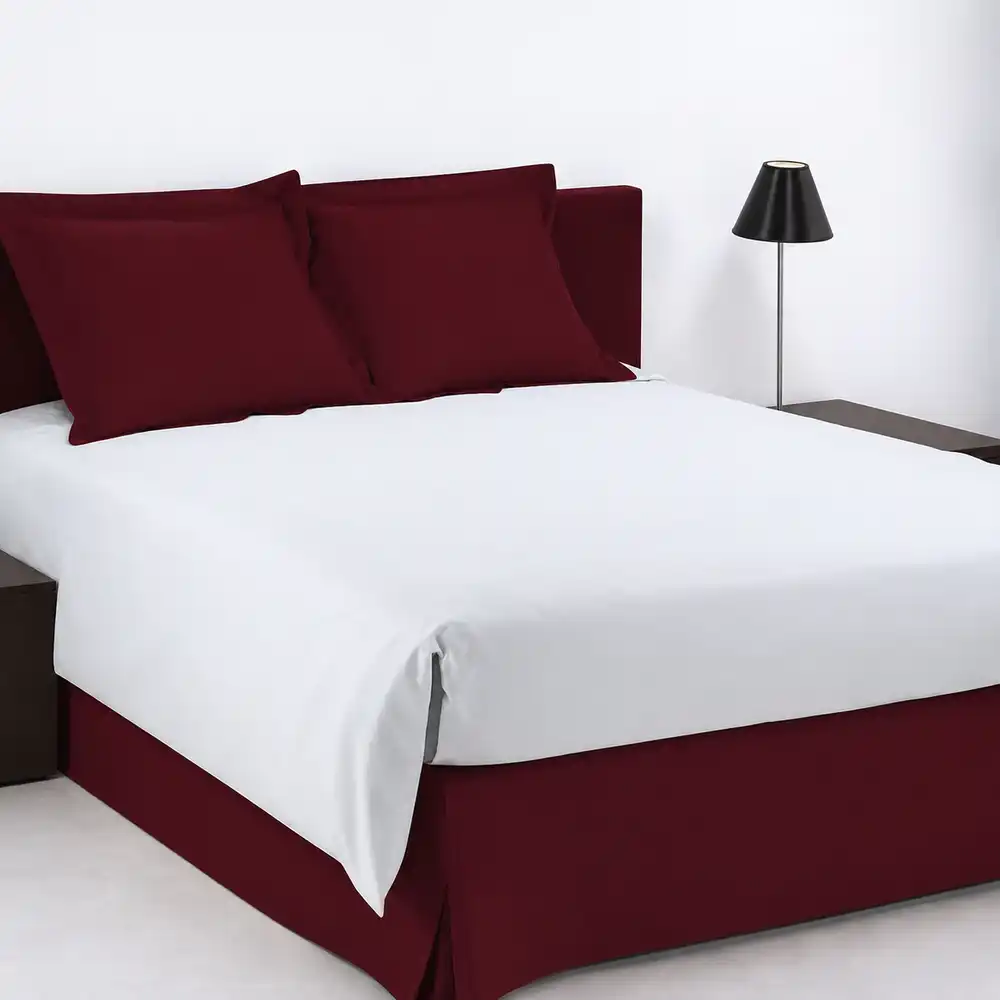 Cache-sommier New en toile - blanc