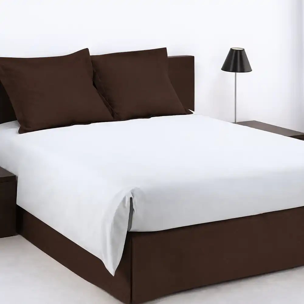 Cache-sommier New en toile - blanc