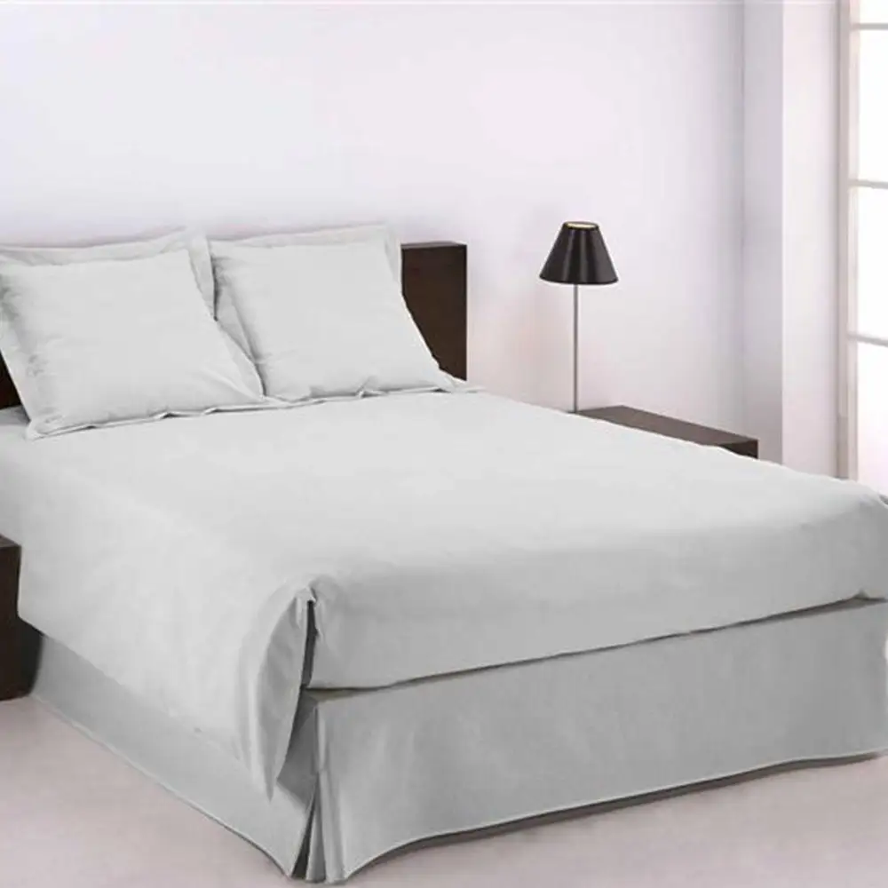 Cache-sommier New en toile - blanc