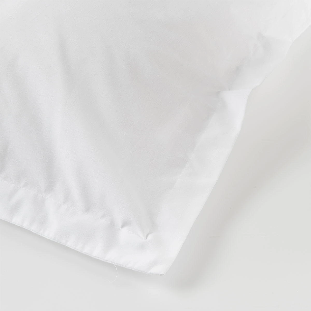 Taie doreiller hôtel volant piqués - EUROVAL+